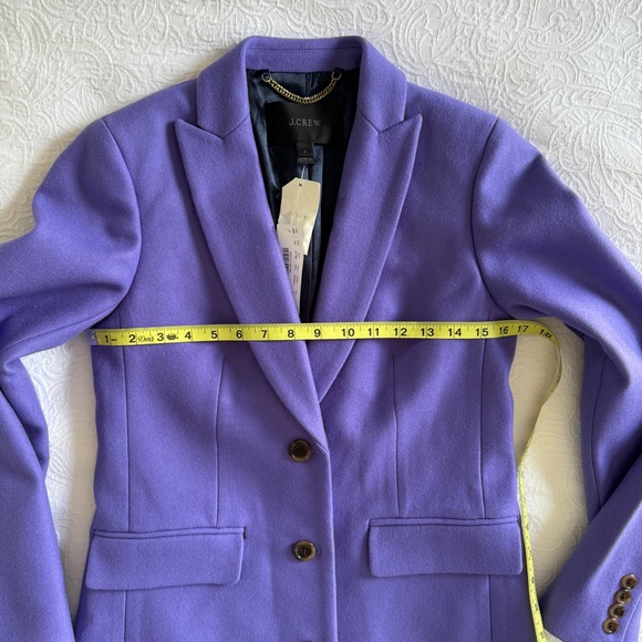 J. Crew Parke Topcoat in Icy Purple - Picture 9 of 10